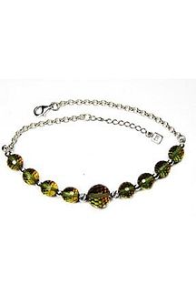 Bransoletka z zultanitem dziewięć kamieni